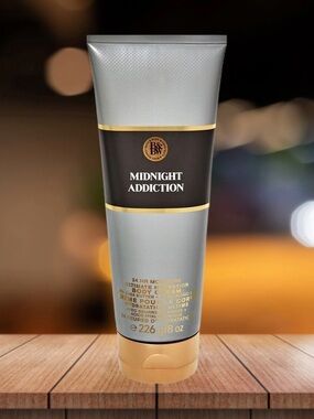 NEW! Bath & Body Works Midnight Addiction Ultimate Hydration Body Cream 8oz